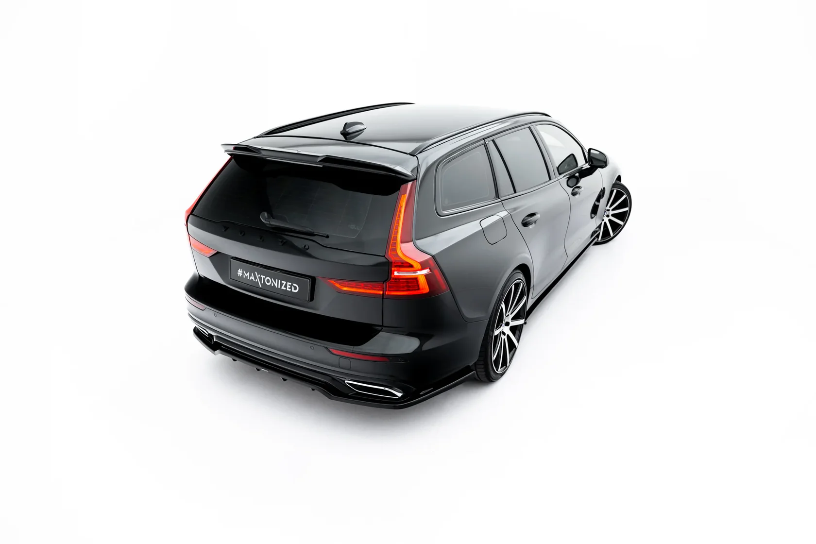 Spoiler Cap 3D Volvo V60 R-Design MK3 Maxton