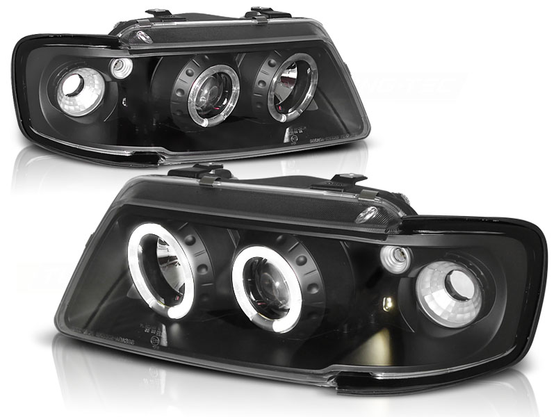 Koplampen Audi A3 8L 96-00 Zwart