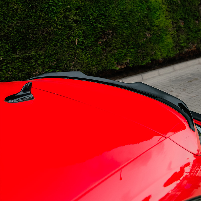 Oneway Dakspoiler (Cap)  Audi Q3 (F3N) Sportback 2019-2025 incl. S-Line/RSQ3 - Glanzend zwart