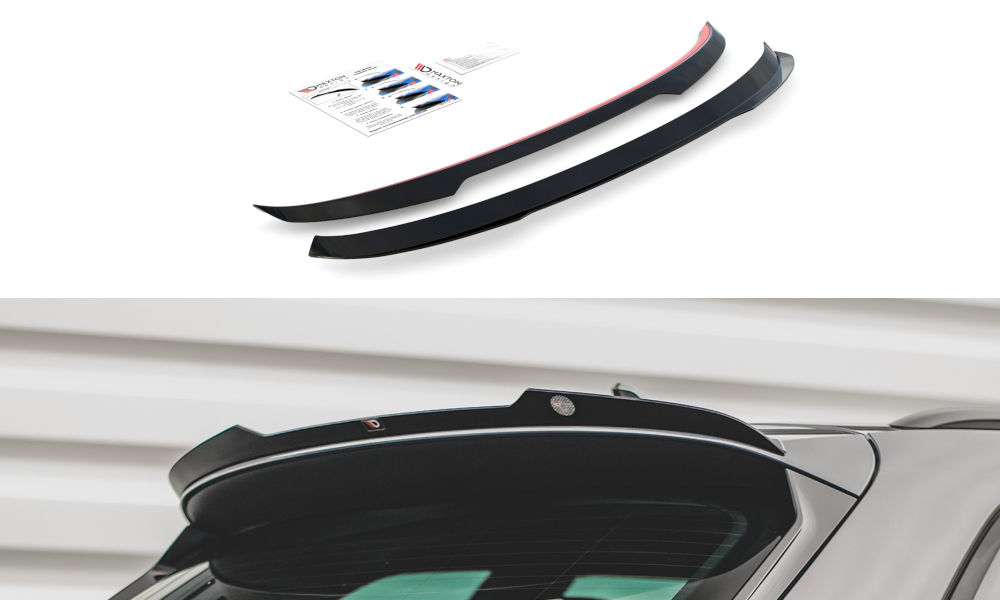 Spoiler Seat Leon ST FR MK4 Glans Zwart