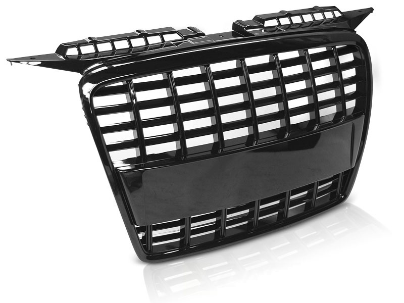 Grill Audi A3 8P 05-08 Glans Zwart