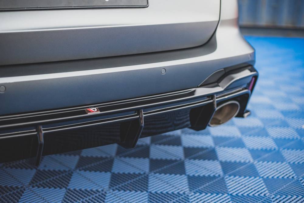 Diffuser Audi RS6 / RS7 C8 Maxton Glanzend Zwart