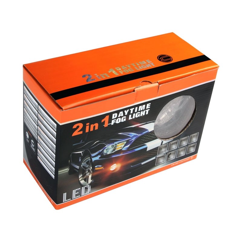 LED Dagrijlampen / Mistlampen 90mm 9-32V Universeel