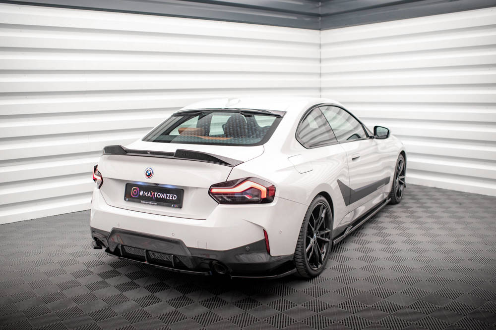Zijdiffuser V.2 BMW 2 Serie G42 Coupe M Pakket Maxton Glans Zwart