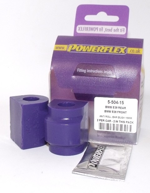 BMW E39 5 Series  Rear Roll Bar Mounting Bush 15mm - PowerFlex P