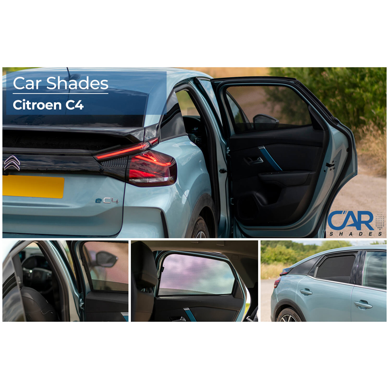 Set Car Shades (achterportieren)  Citroën C4 III 5 deurs 2020- (2-delig)