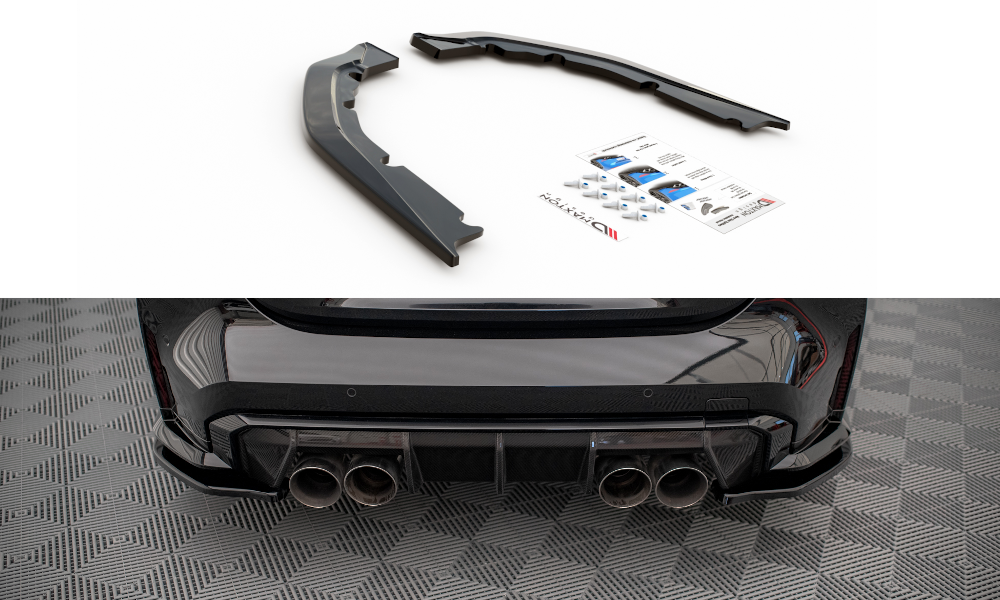 Zijdiffuser BMW M4 G82 Maxton Glans Zwart