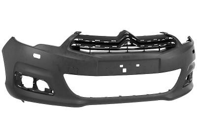 voorbumper, in primer, voor koplampsproeiers Citroen C4, 2010 -