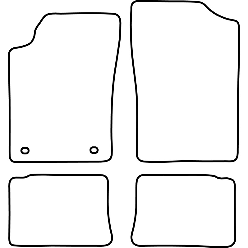 Automatten  Peugeot 306 excl. Cabrio 1993-2003