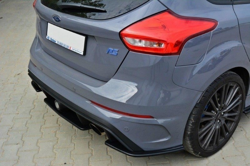 Achterzij Spoilers Ford Focus RS Mk3 Glanzend Zwart