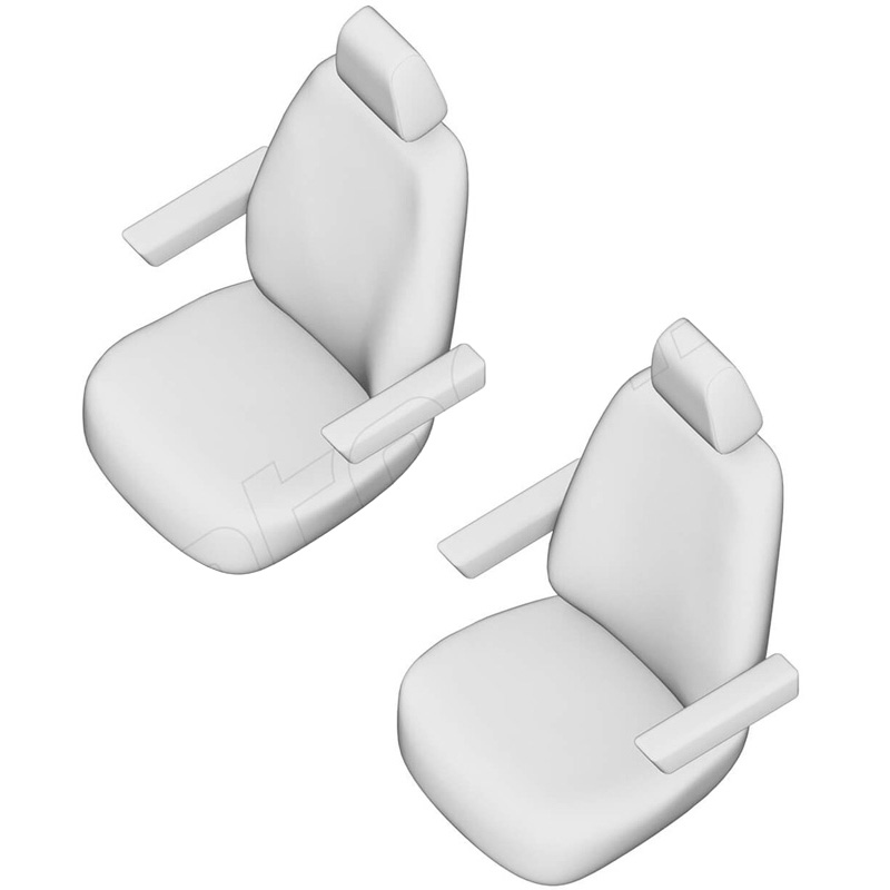 Original Design Stoffen Stoelhoezenset 1+1  Volkswagen T5 2003-2015