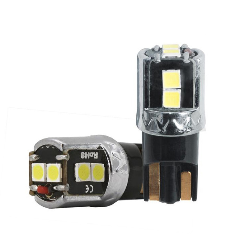 Simoni Racing T10 6-LED Lampen 'Canbus No-Polarity' - High Brightness Superwhite - Set à 2 stuks