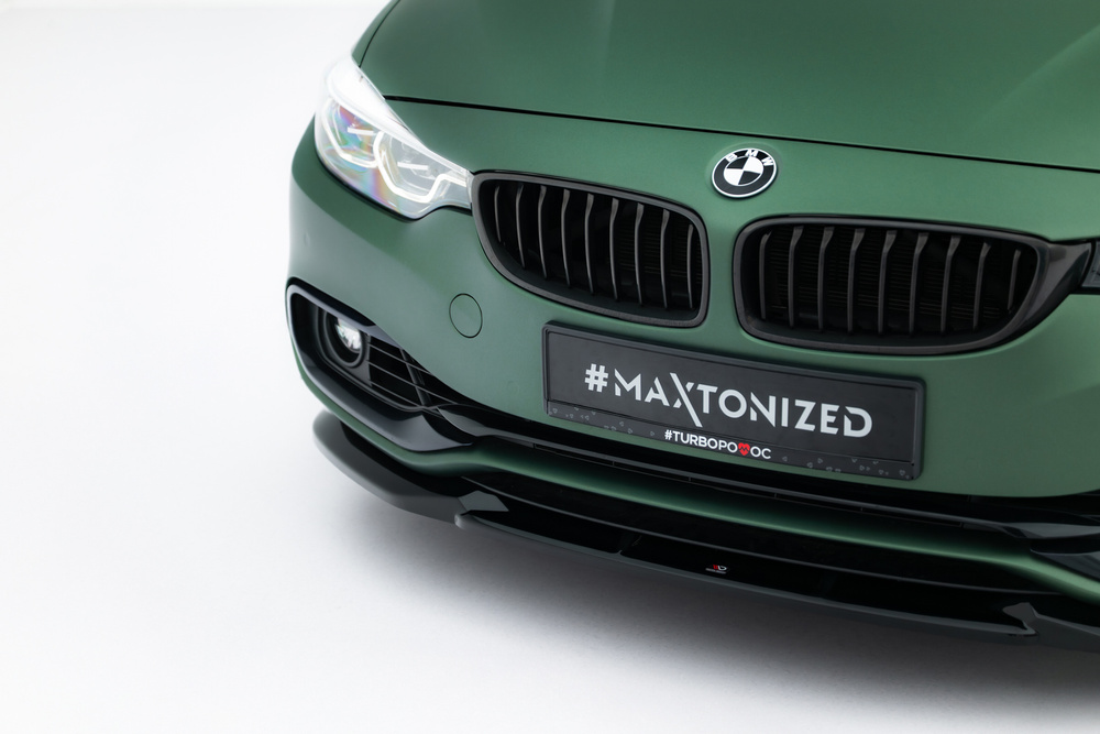 Voorspoiler BMW 4 Cabrio / Coupe F33 / F32 Maxton