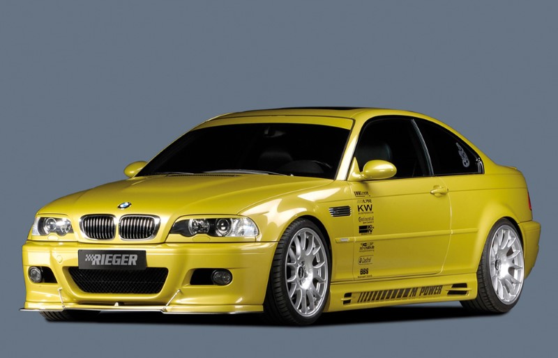 Zijskirts BMW E46 diepe versie alle modellen ook M3 met 2 schach