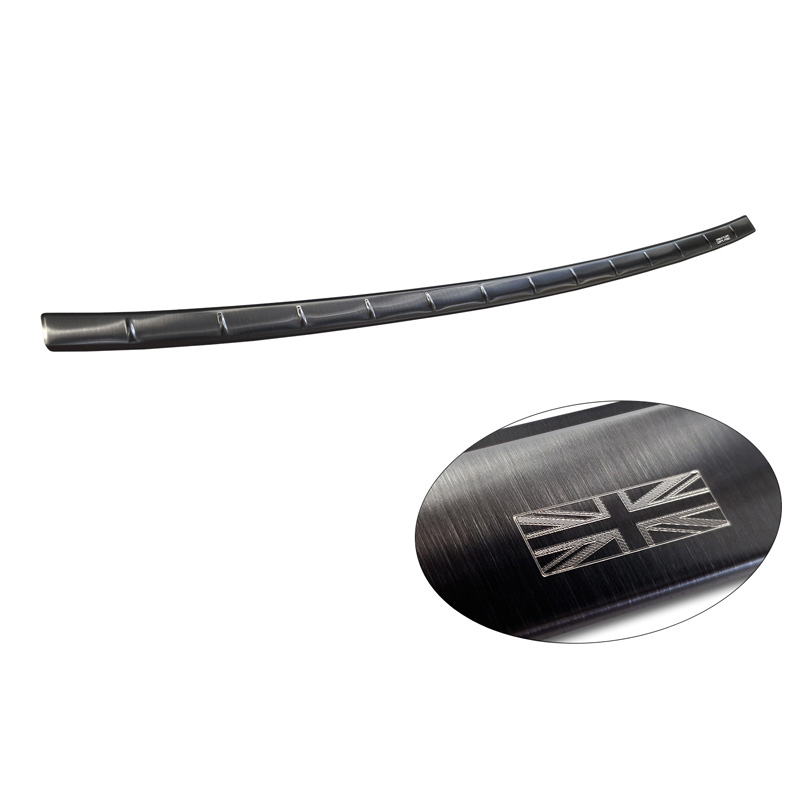 Zwart RVS Achterbumperprotector  MG 4 (EV) 2022- 'British Flag'