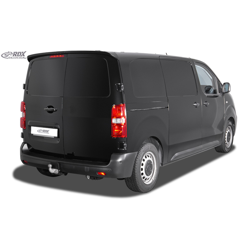 Dakspoiler  Citroën Jumpy/Spacetourer & Peugeot Expert/Traveller & Toyota Proace/Proace Verso 2016- Opel Vivaro/Zafire Life 2019- & Fiat Scudo/Ulysse 2022- (met 2 achterdeuren) (PUR-IHS)