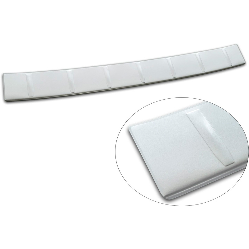 Avisa RVS gepoedercoate Achterbumperprotector  BMW 5 Serie Touring (G61) 2024- incl. M-Sport 'Soft Silver'