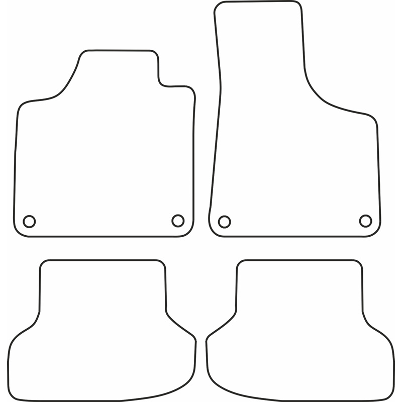 Automatten  Audi A3 2003-2012