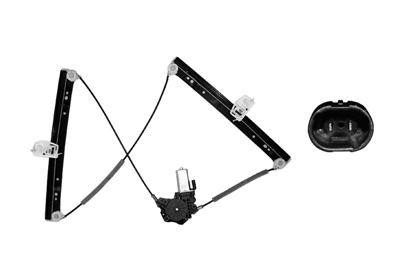 raammechanisme, 2/3 drs, incl motor, rechts Ford Fiësta, 2005-20