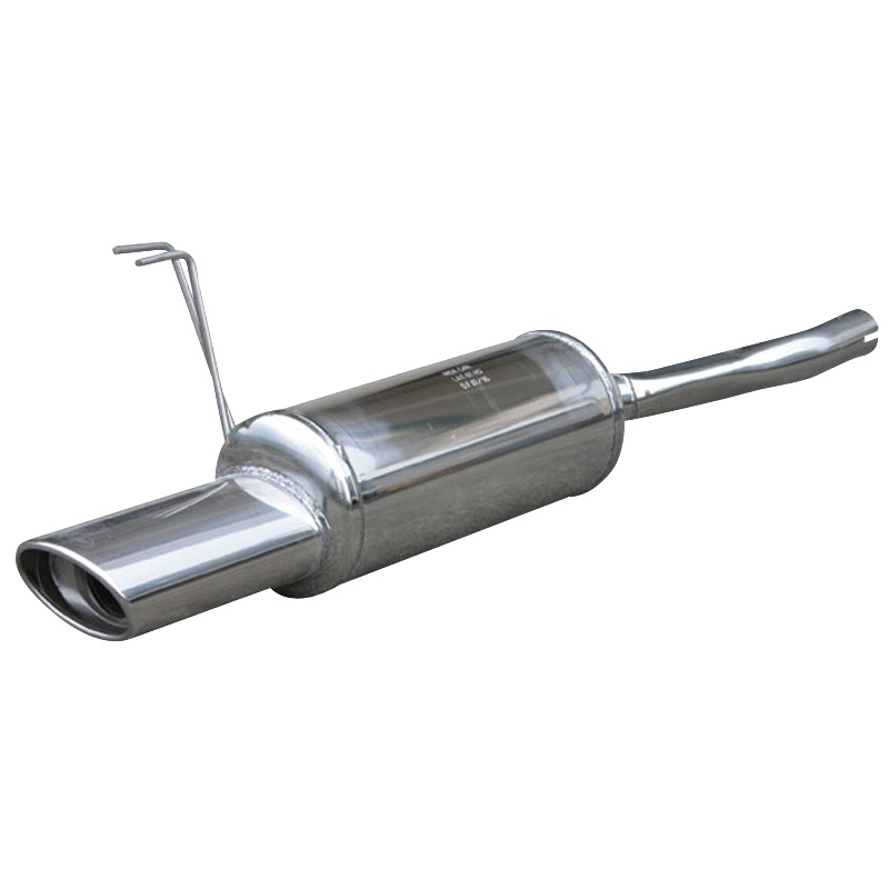 100% RVS Sportuitlaat  Lancia Y 1.2 16v (80pk) 120x80mm