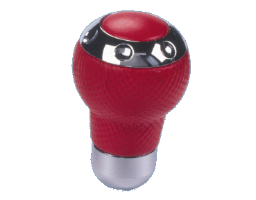 Schakelpook PK red/alu ring long round-H