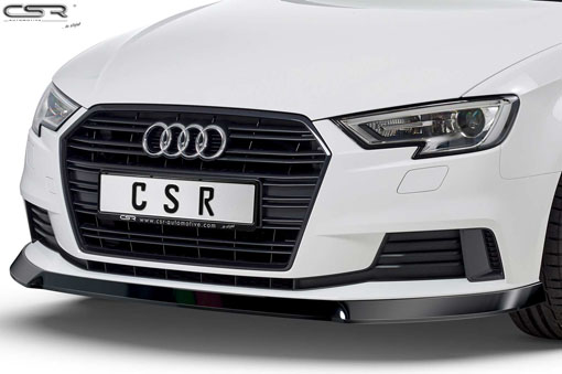 Voorspoiler Audi A3 8V CSR carbon-look