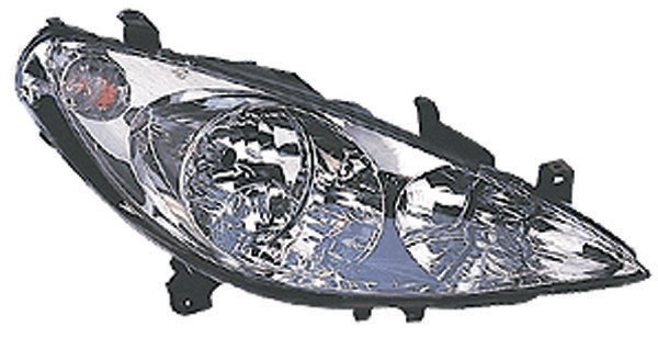 Koplamp rechts PEUG.307 01-05 VALEO H1+H7