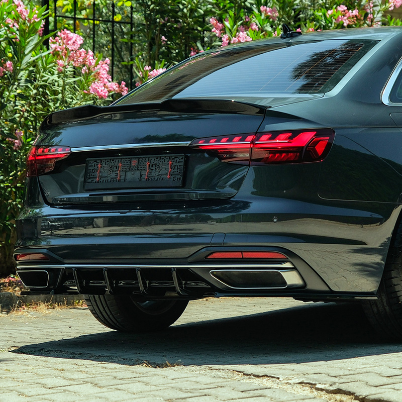 Oneway Complete bodykit  Audi A4 (B9) Sedan Facelift 2019-2024 excl. S4/S-Line - Glanzend zwart
