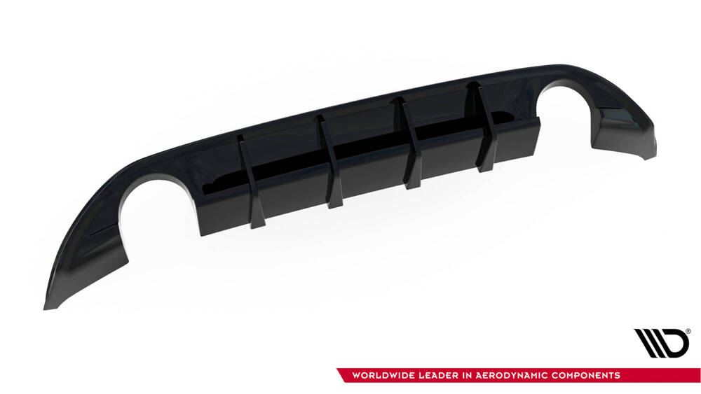 Diffusor Hyundai I30 N Hatchback Mk3 Facelift Glans Zwart