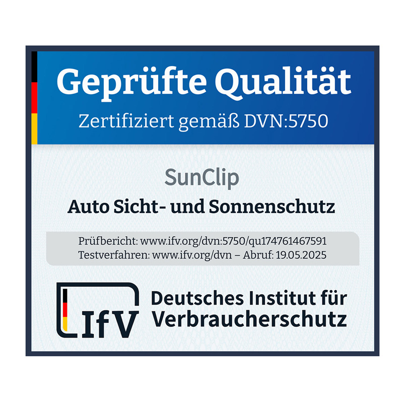 SunClip Zicht- & Zonwering  Dacia Spring (EV) Facelift 2024-