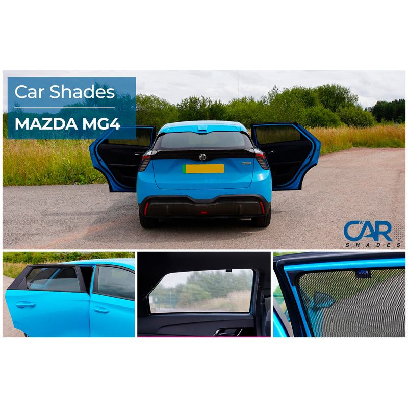Set Car Shades (achterportieren)  MG 4 (EV) 2022- (2-delig)