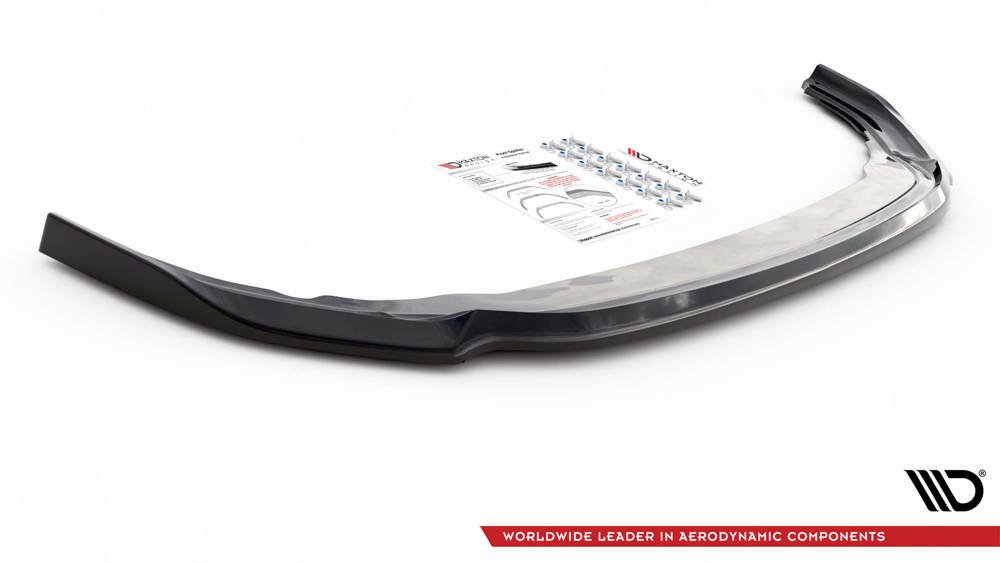 Voorspoiler V.6 for Volkswagen Golf 8 R Carbon Look