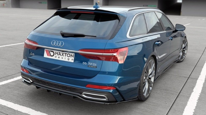 Diffuser V.2 Audi A6 S-Line Avant C8 Maxton Glans Zwart