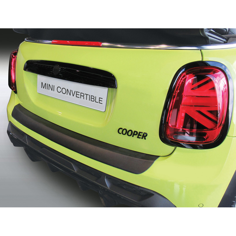 ABS Achterbumper beschermlijst  Mini Cooper Cabrio (F57) Facelift 2021- Zwart