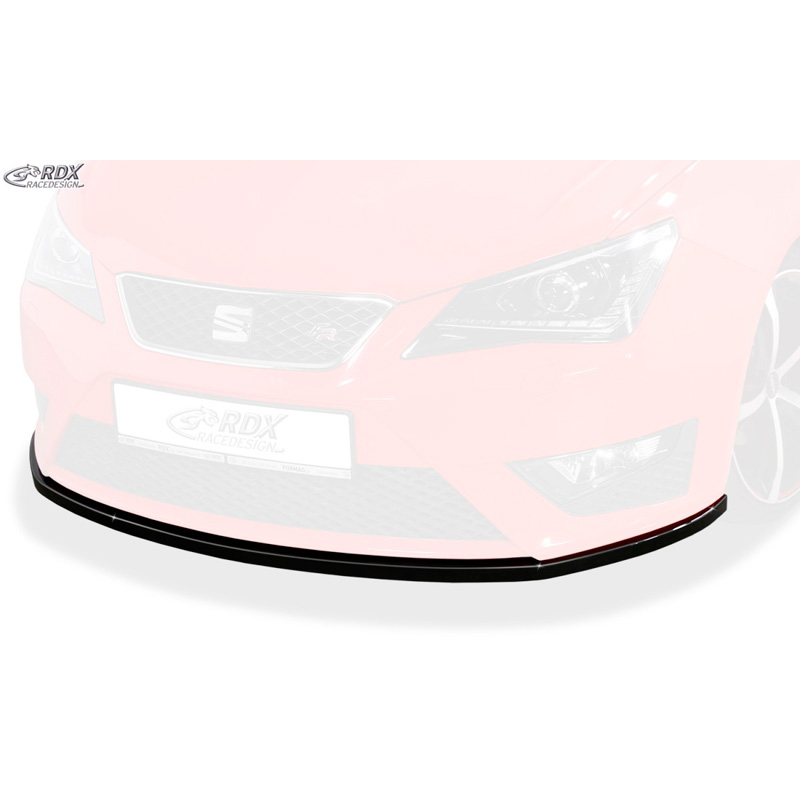 Voorspoiler  Seat Ibiza 6J SC/HB/ST FR Facelift 2012-2017 (ABS zwart glanzend)