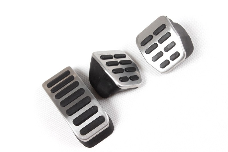 Aluminium Pedalen covers VW Golf IV tot VII/ Bora/ Polo 6R
