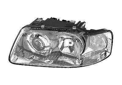 koplamp, Hella, H1+H7, elektr verstelb, links, 10/2000-Audi A3,