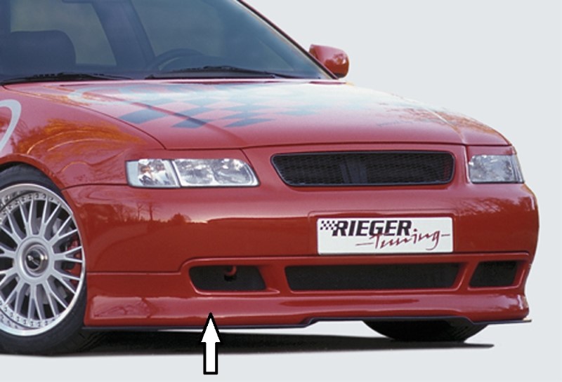 Spoilerzwaard voor Voorspoiler Audi A3 8L ABS Rieger