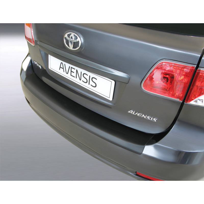 ABS Achterbumper beschermlijst  Toyota Avensis Kombi 2009-2011 Zwart