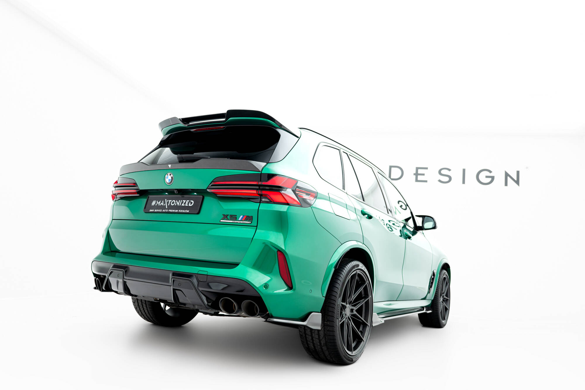Carbon Fiber Achterklep spoiler BMW X5 M F95 Facelift Maxton