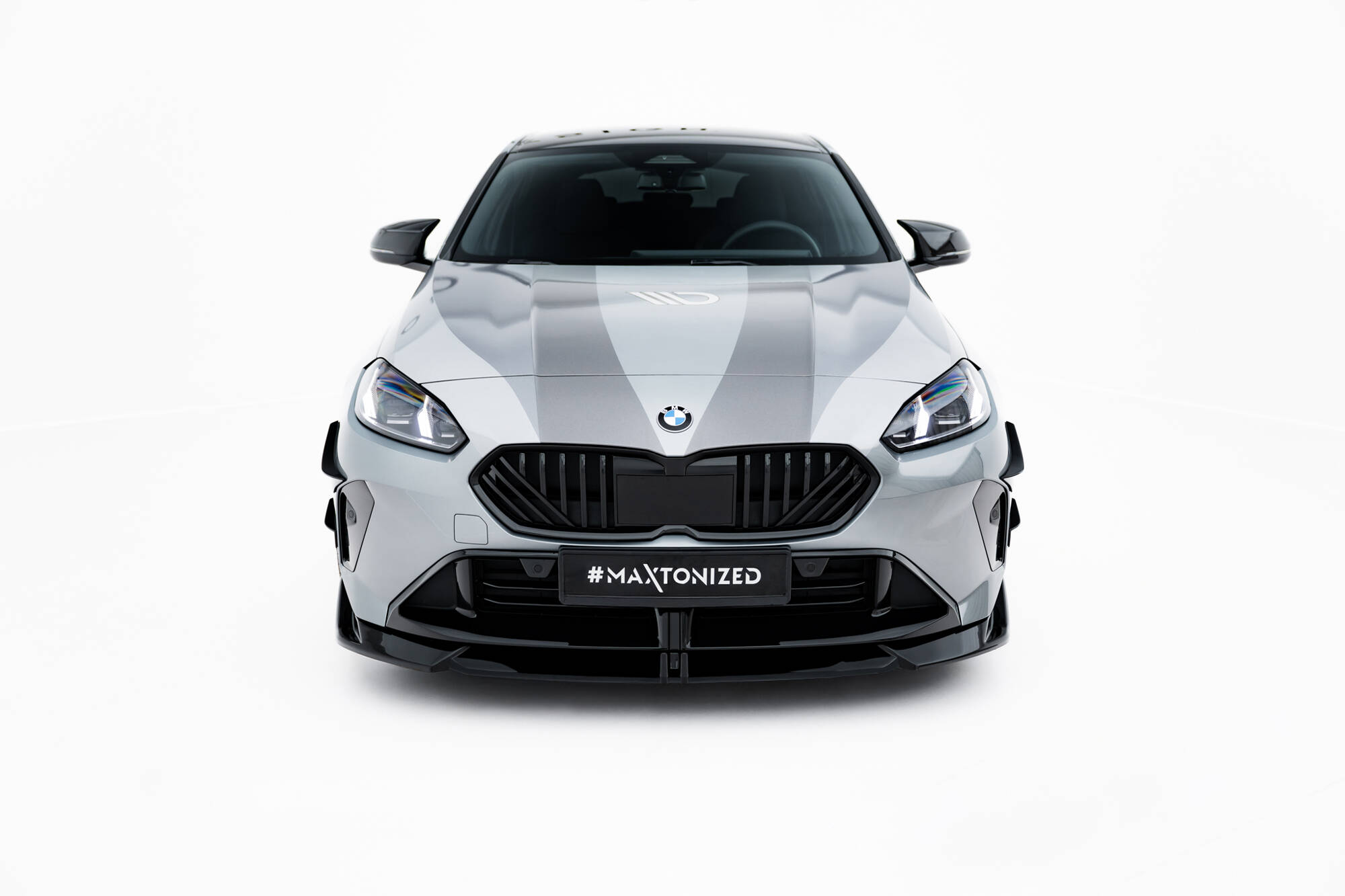 Bodykit V.2 BMW M135i F70 Maxton Glanzend zwart