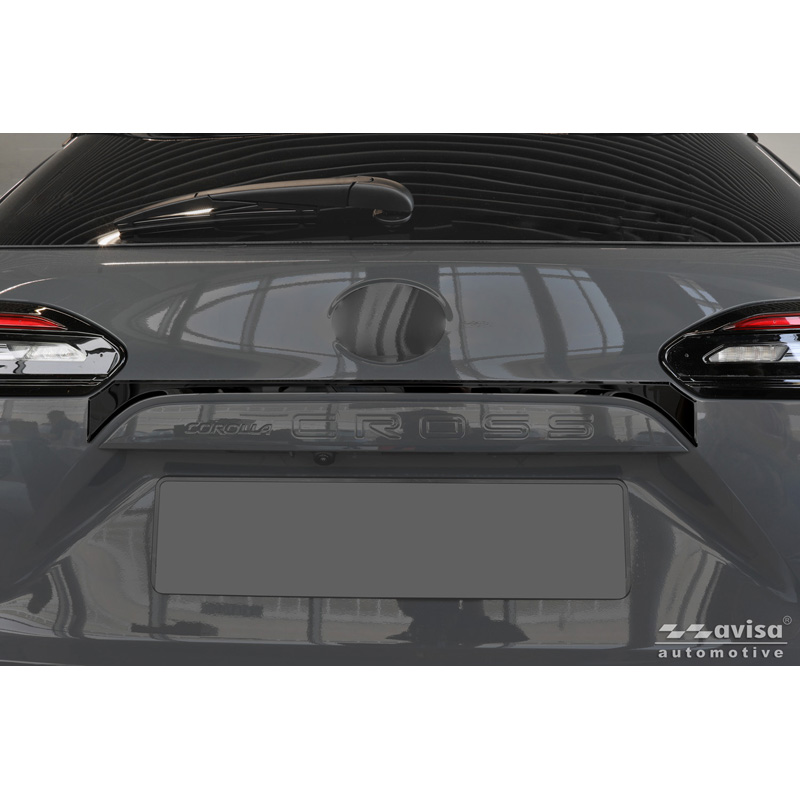 Avisa Zwart Chroom RVS Kofferbak Sierlijst  Toyota Corolla Cross 2020-2025 & Facelift 2025-