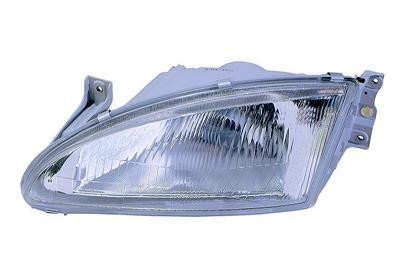 koplamp, H4, elektr verstelb, rechts Hyundai Lantra, 1995-1998