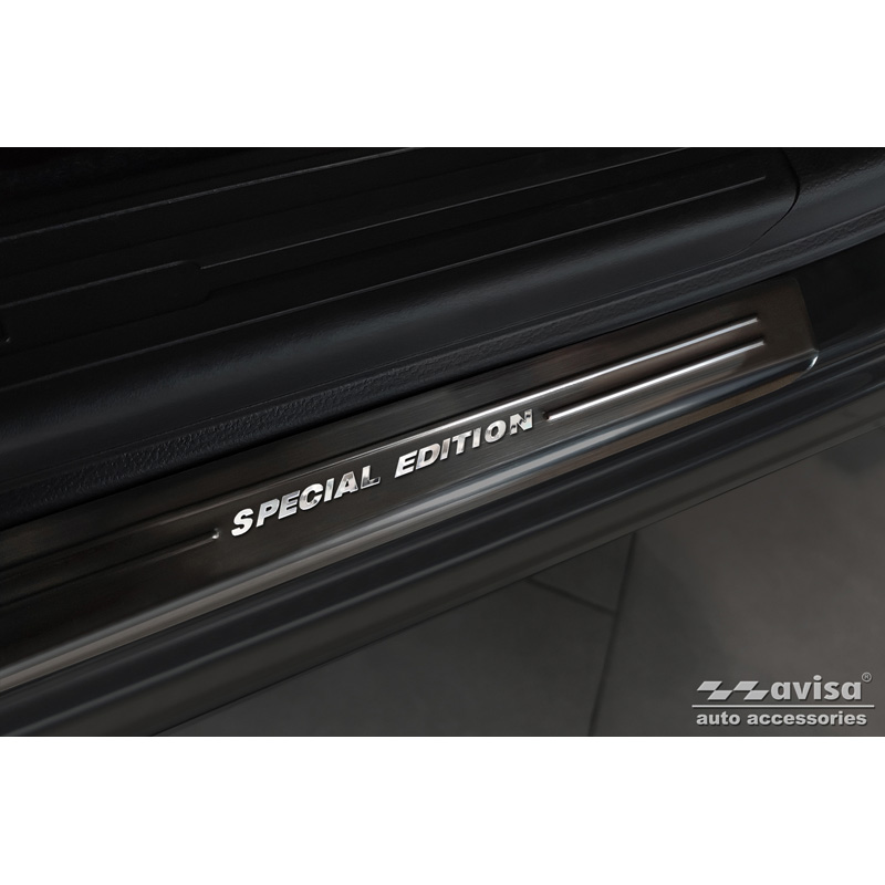 Zwart RVS Instaplijsten  Subaru Forester (SK) 2018-2024 - 'Special Edition' - 4-delig
