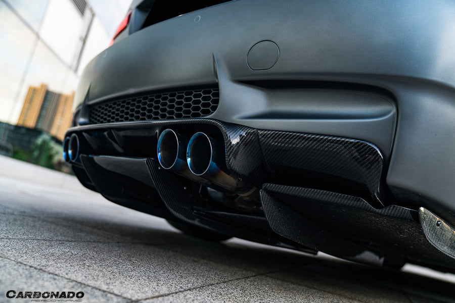 BMW M3 E92/E93 CRT Style Carbon Fiber Dffiuser 2008-2012