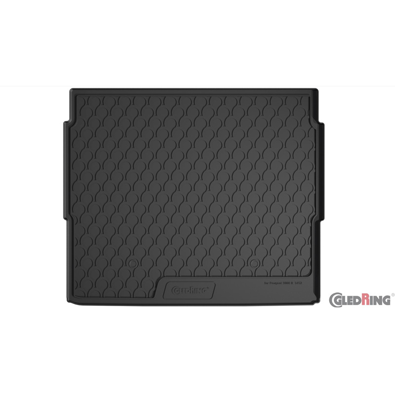 Rubbasol (Rubber) Kofferbakmat  Peugeot 3008 II 2016-2024 (Hoge laadvloer)