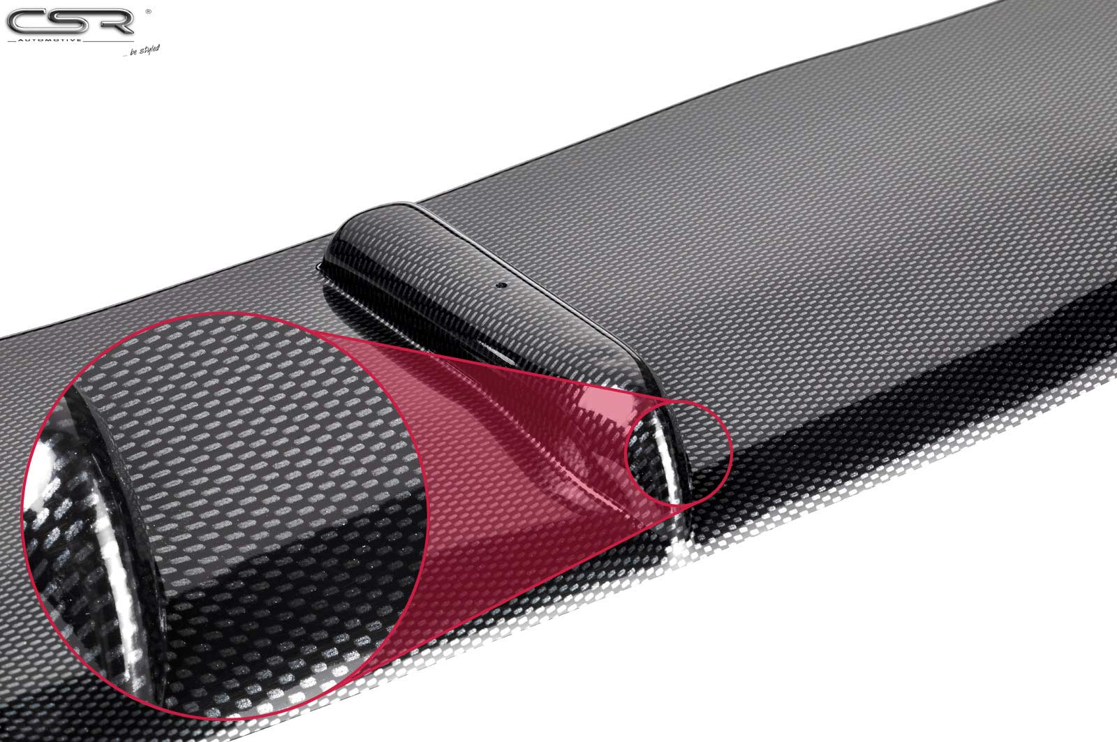 Voorspoiler BMW 5er E60/E61 M-pakket CSR Carbon Look