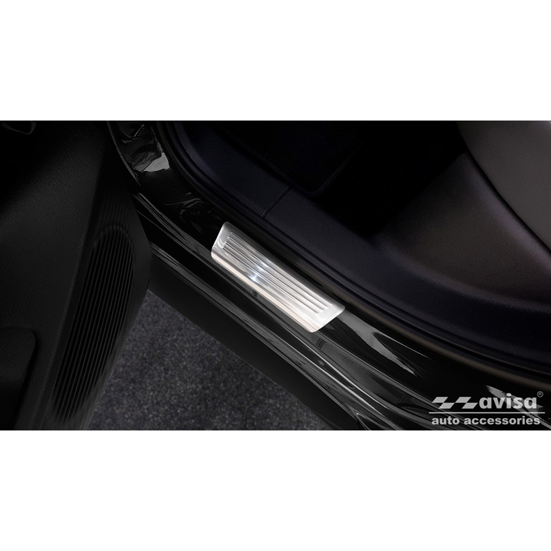 RVS Instaplijsten  Volkswagen ID.3 2020-2023 & FL 2023- / Cupra Born 2021- / MG 4 2022- / MG HS II 2024- - 'Lines' - 4-delig
