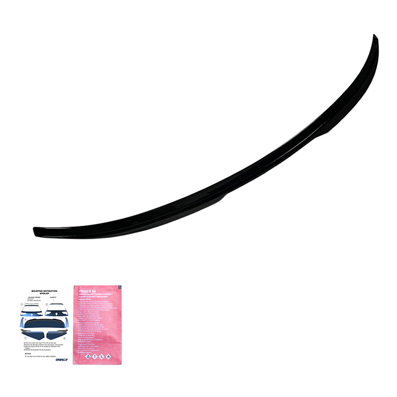 Oneway Achterspoiler  Audi Q3 (F3N) Sportback 2019-2025 incl. S-Line/RSQ3 - Glanzend zwart