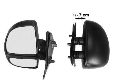 spiegel, dubbel, korte arm (7 cm), links Citroen Jumper, 1994-20